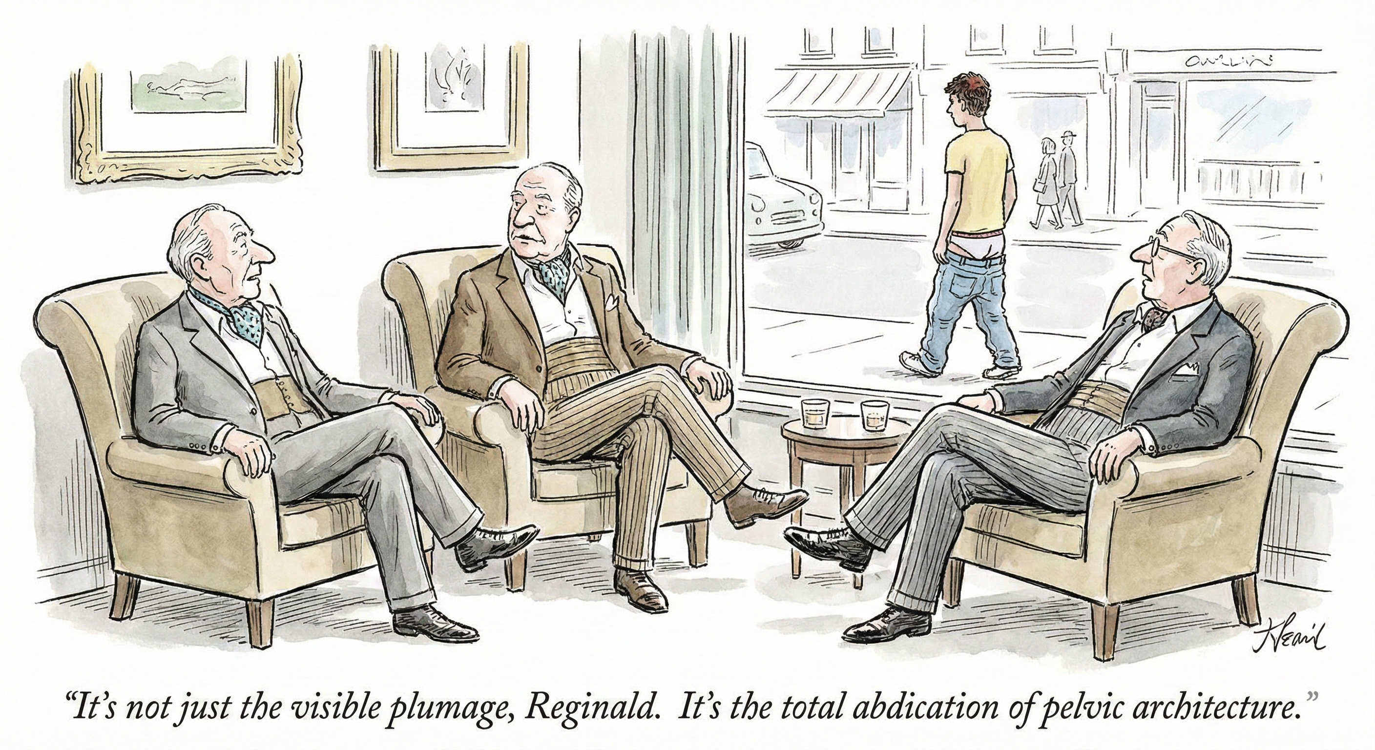 Why High Waisted Pants are King : The Architecture of the 1930s Trouser